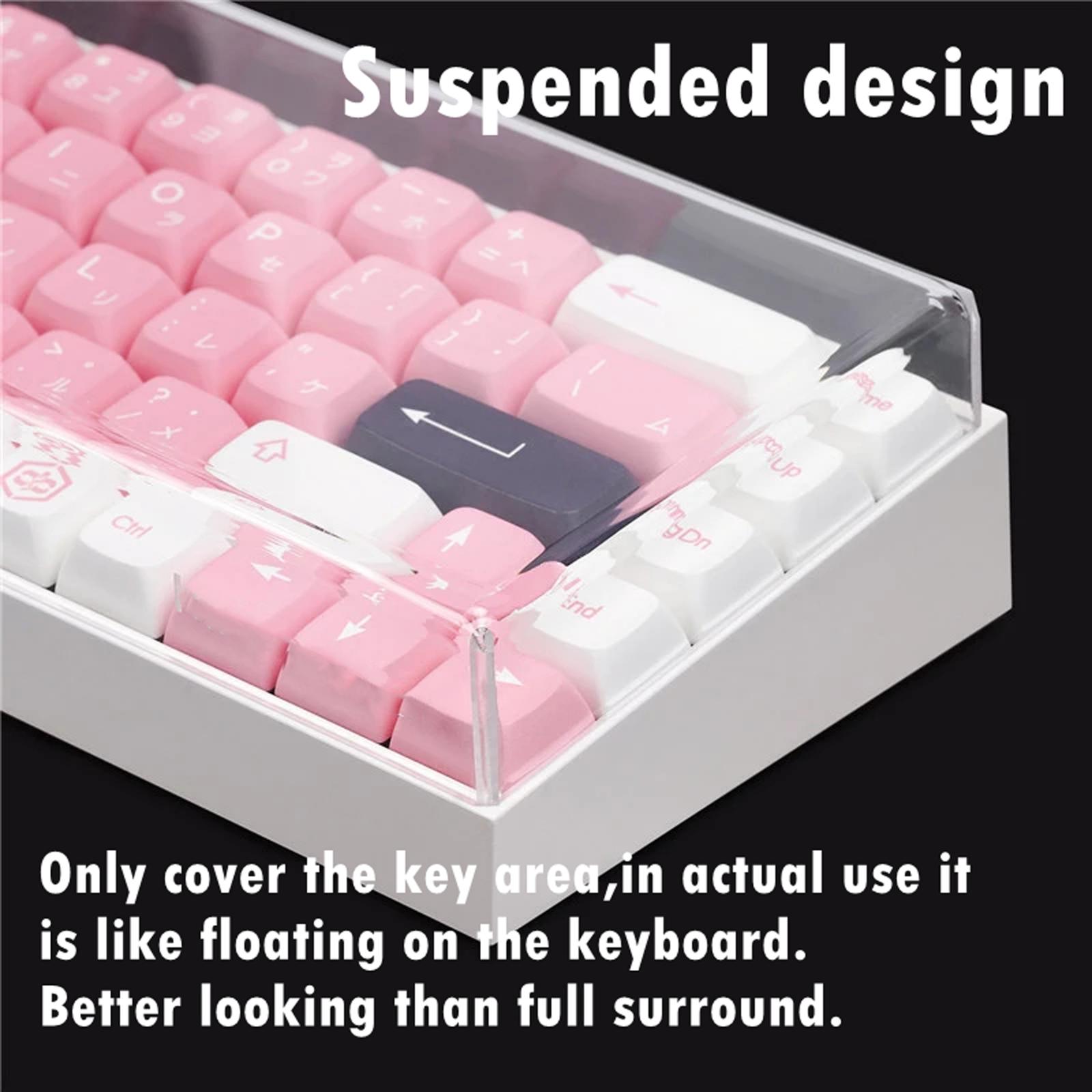 108 키 키보드 먼지 커버 아크릴 투명 고성능 필름  - Gaming Accessories Aesthetic 리뷰 및 가격