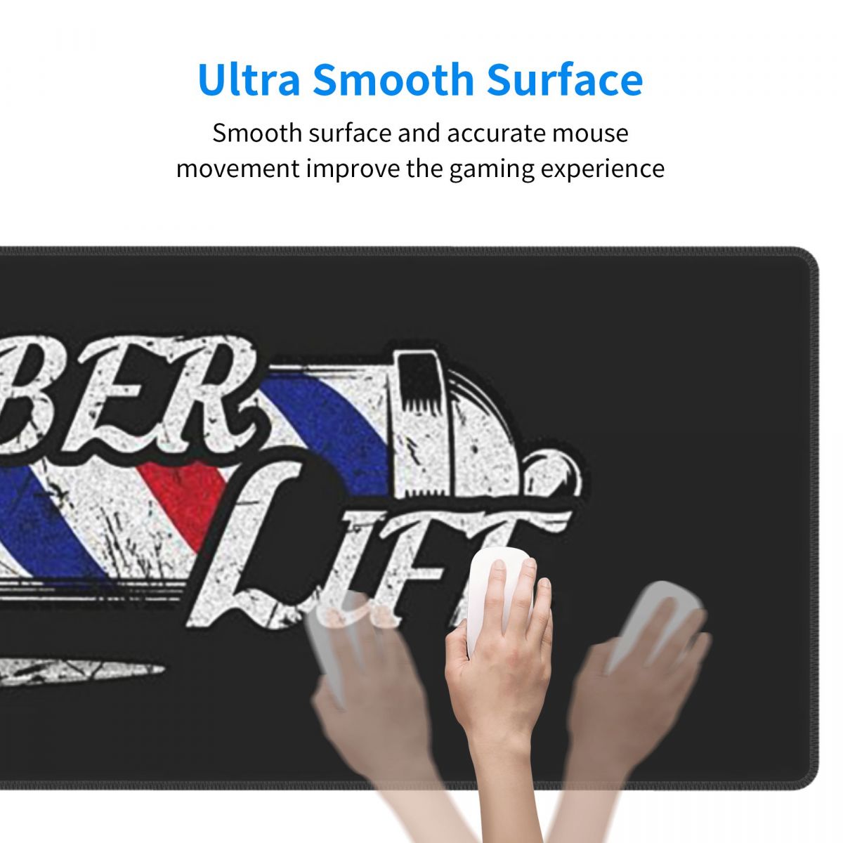 대형 마우스 패드, 이발소 간판, 입구, 게이머용 PC - Gaming Accessories Shop 리뷰 및 가격
