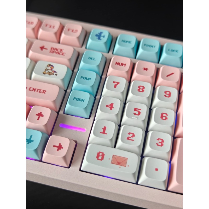 픽셀 스타일 테마 키캡 XDA 프로파일 PBT 소재 열 - Gaming Accessories Aesthetic 리뷰 및 가격