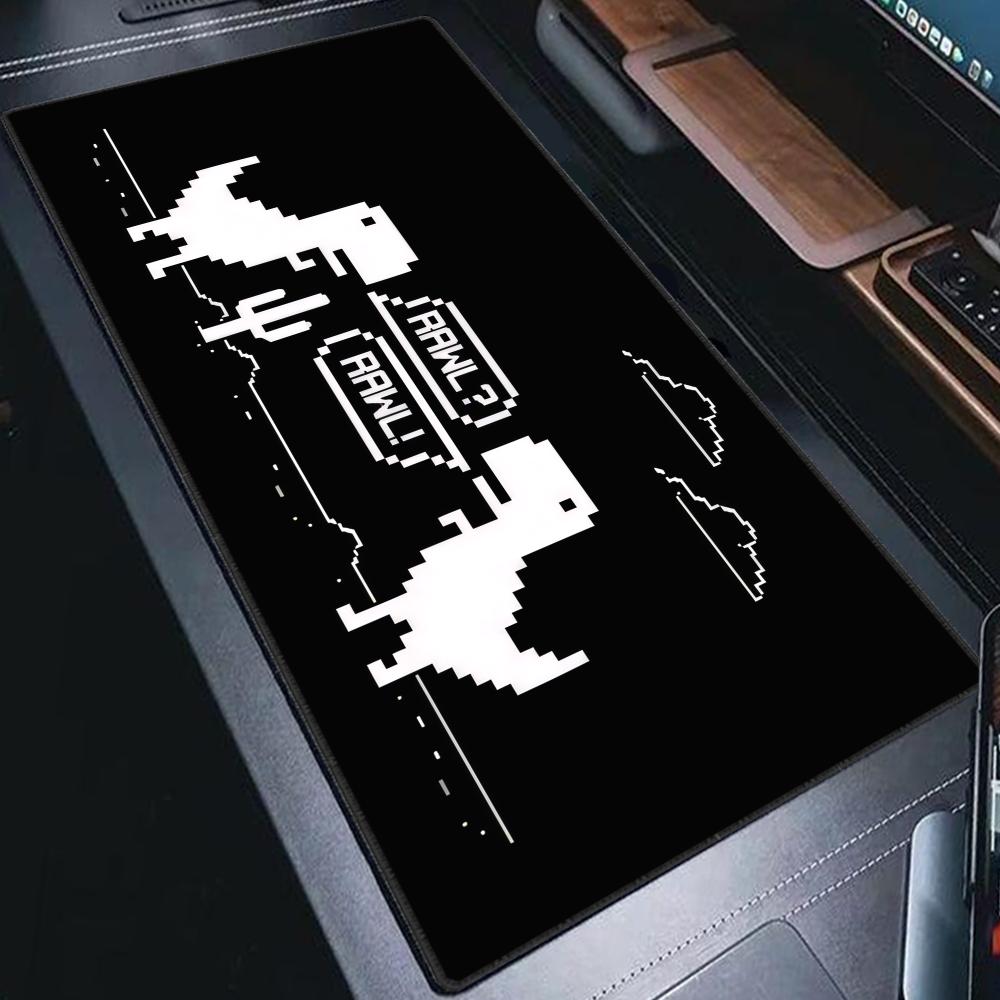 공룡 무늬 XXL 마우스 패드, 미끄럼 방지 고무 재질 - Gaming Accessories Shop 리뷰 및 가격