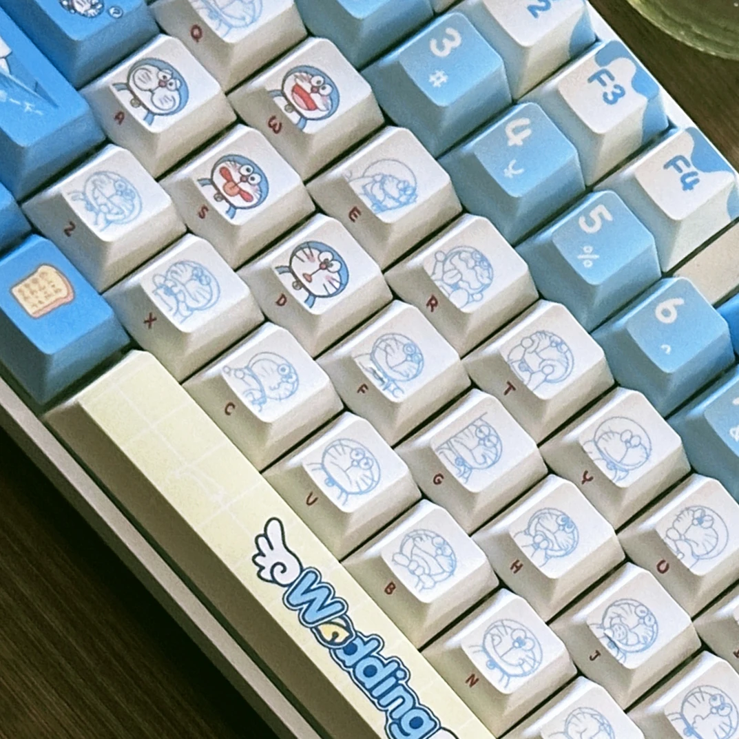 정품 도라에몽 키캡, 120개, HOA 체리 프로파일, - Gaming Accessories Aesthetic 리뷰 및 가격