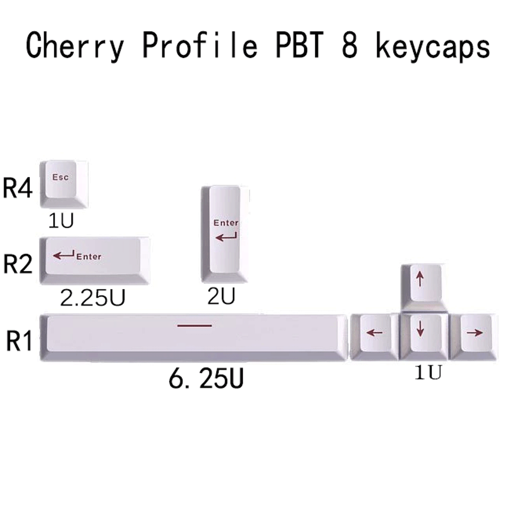 키캡 체리 프로파일 PBT 키캡, 기계식 키보드 MX  - Gaming Accessories Aesthetic 리뷰 및 가격